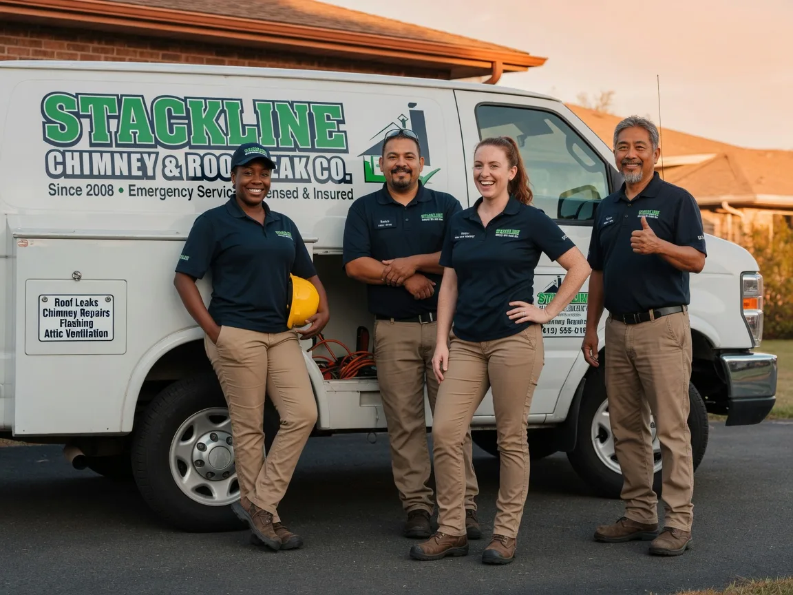 Chimney flashing repair company in Andrews, SC